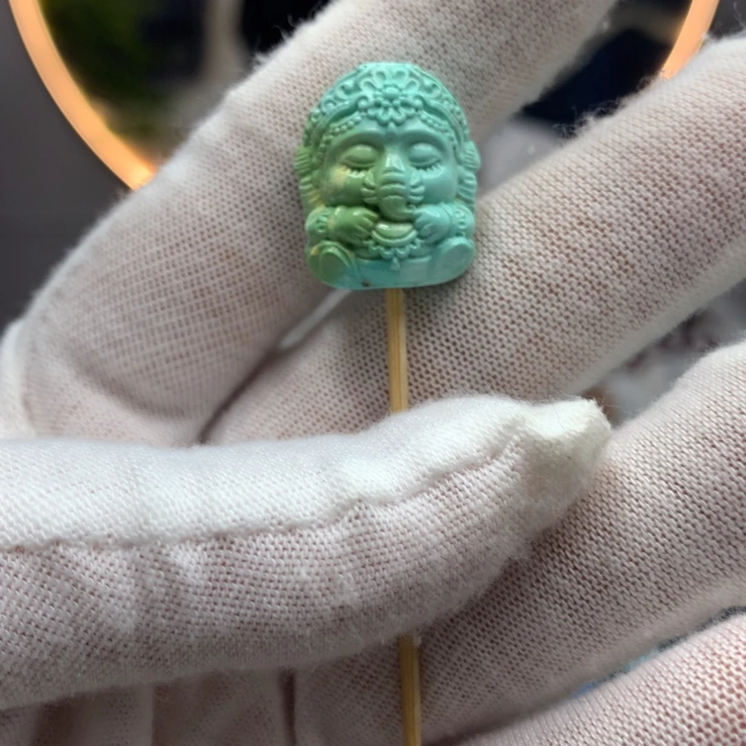 绿松石挂件未镶嵌