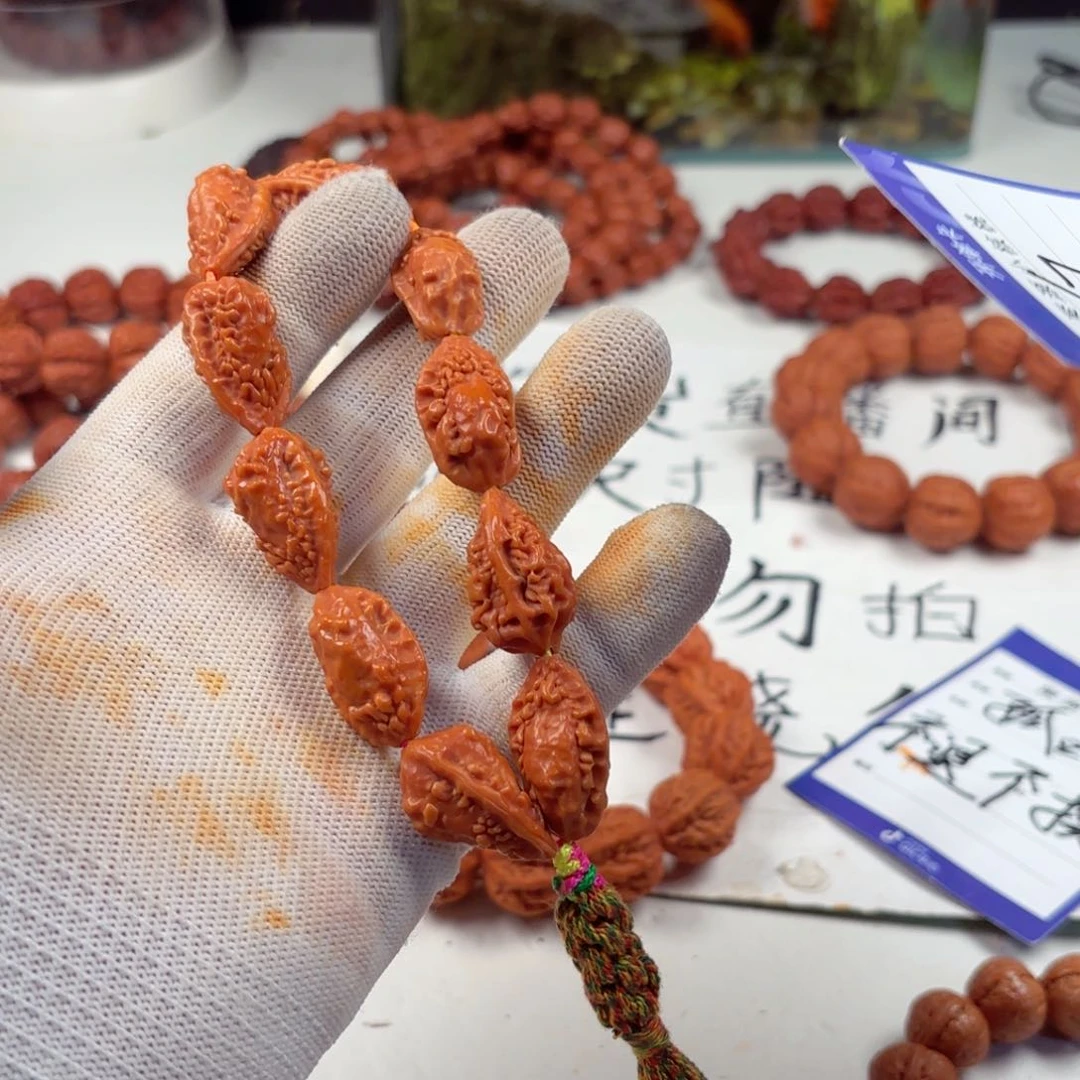 文玩核桃手串遥***?小核桃67