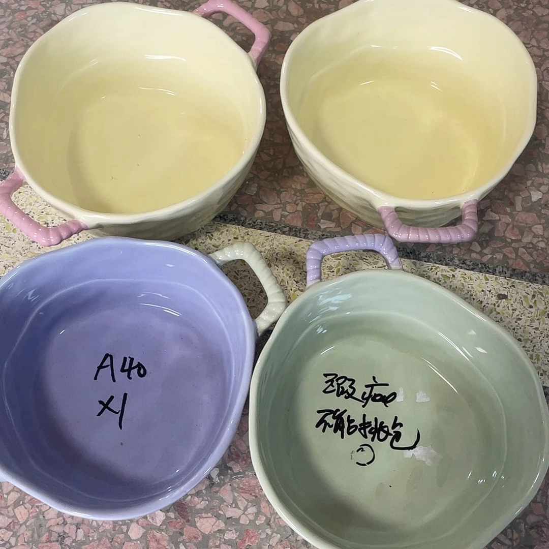 瓷片微瑕陶瓷餐具套装40