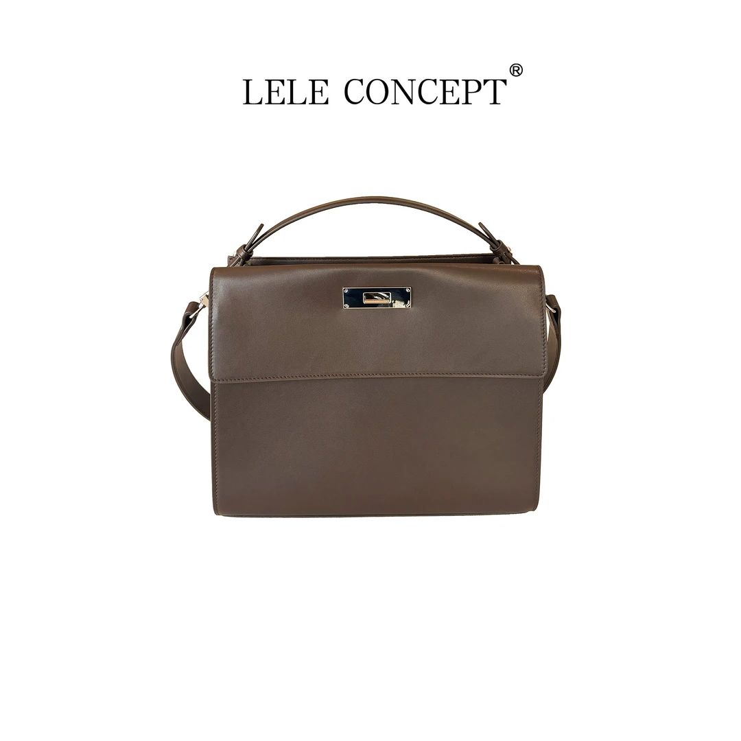 LELE CONCEPT丨通勤感百搭休闲设计复古风琴手袋包BB027