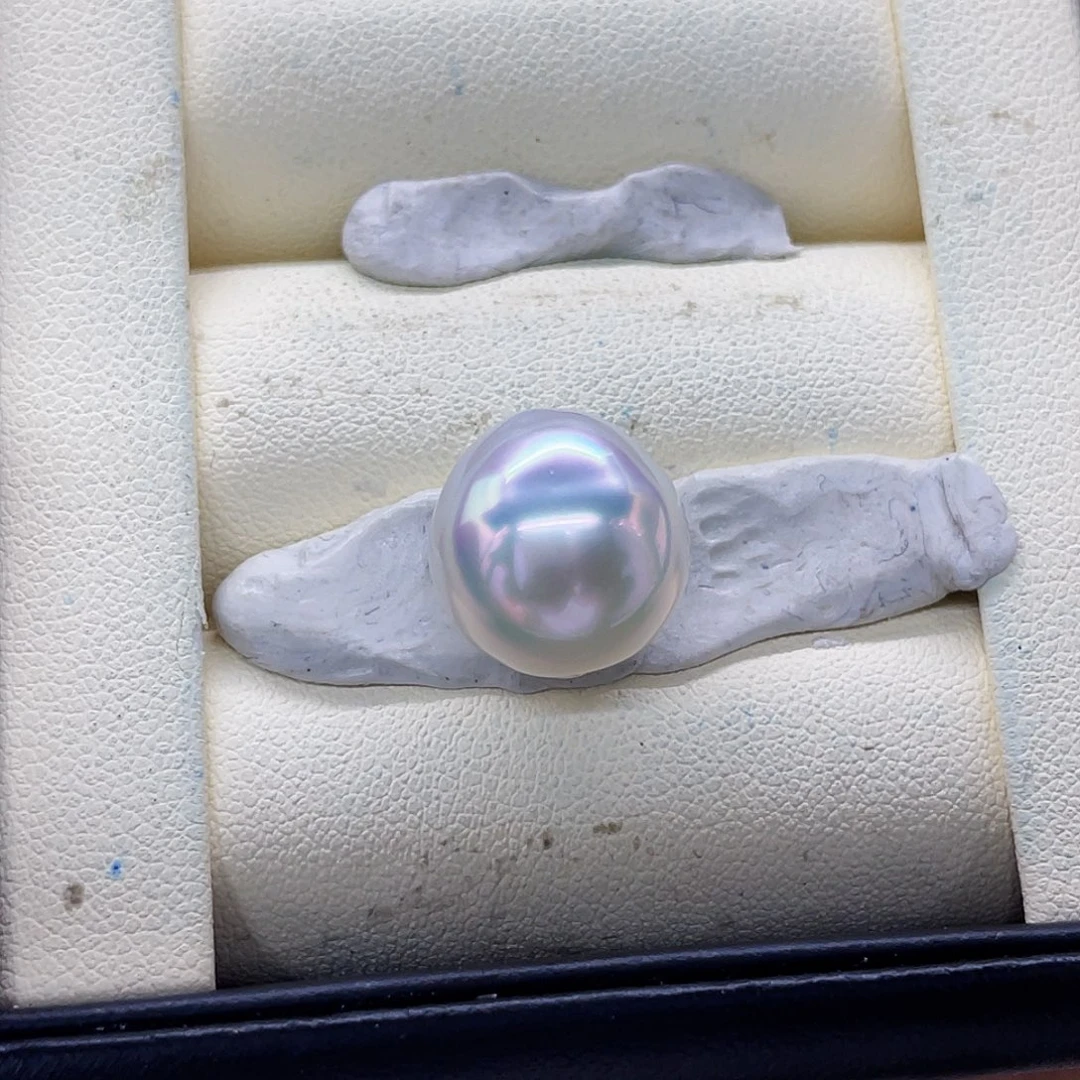 海水珍珠澳白裸珠未镶嵌12.mm