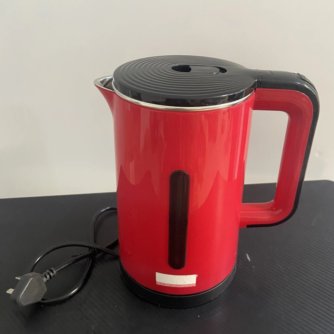 新款黑红烧水壶保温壶宿舍小型水壶D9