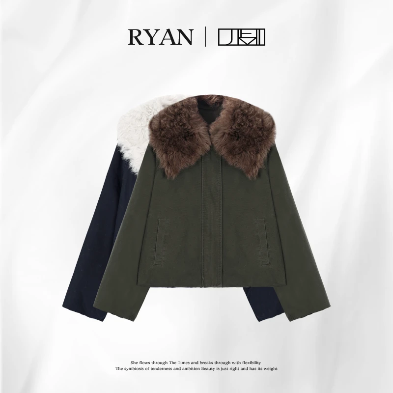 【石头Ryan】万木春丨倾听内心，为自己着迷皮毛一体派克服W58WT903