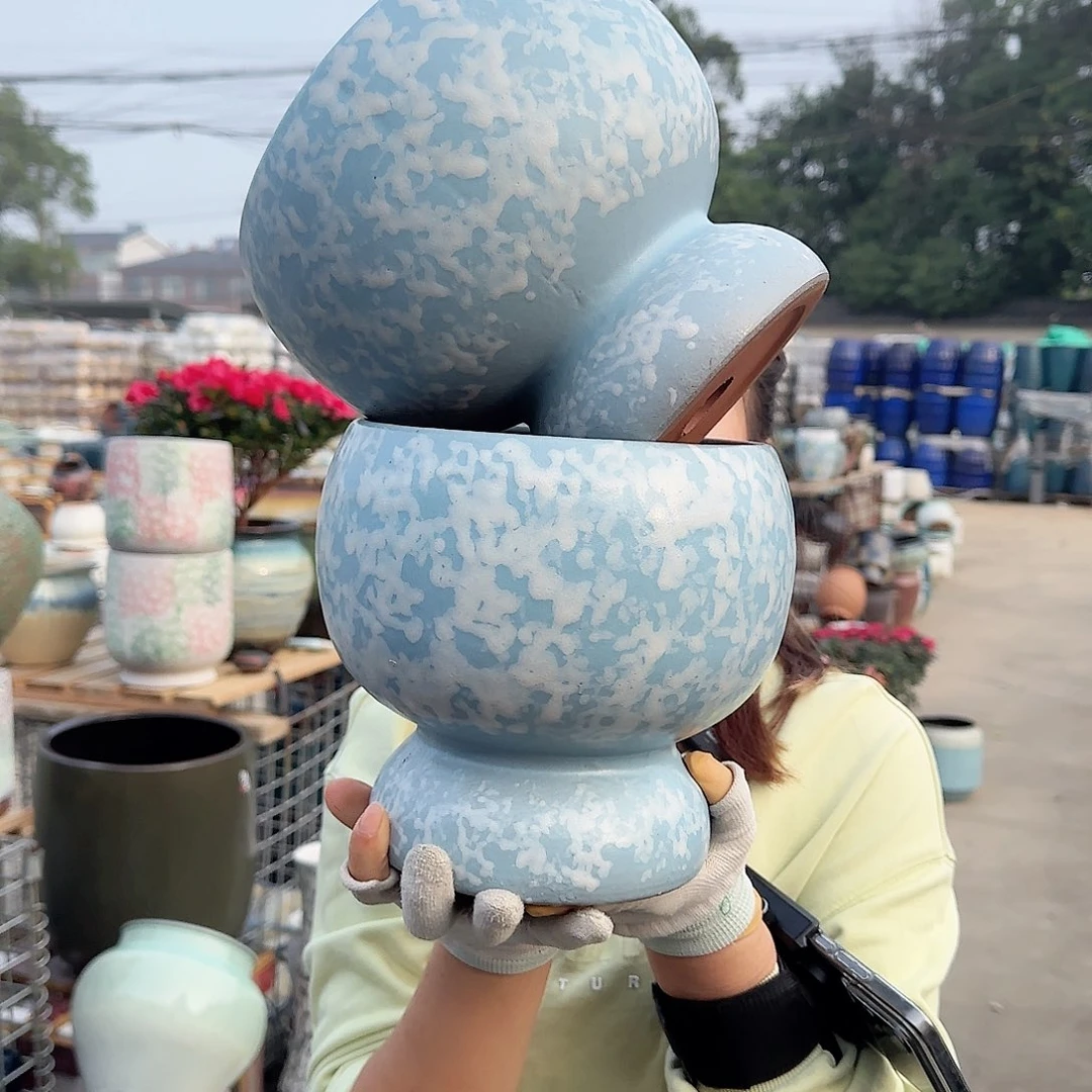 王嫂花盆1101-346高19口18