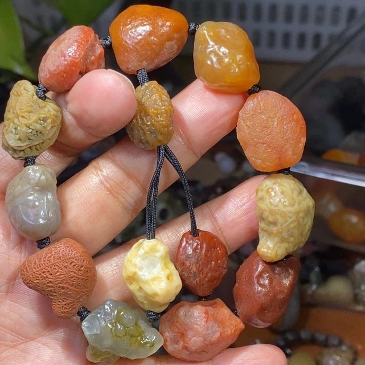 玛瑙/玉髓珠宝半成品未镶嵌