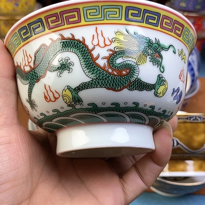 景德镇陶瓷藏式茶碗