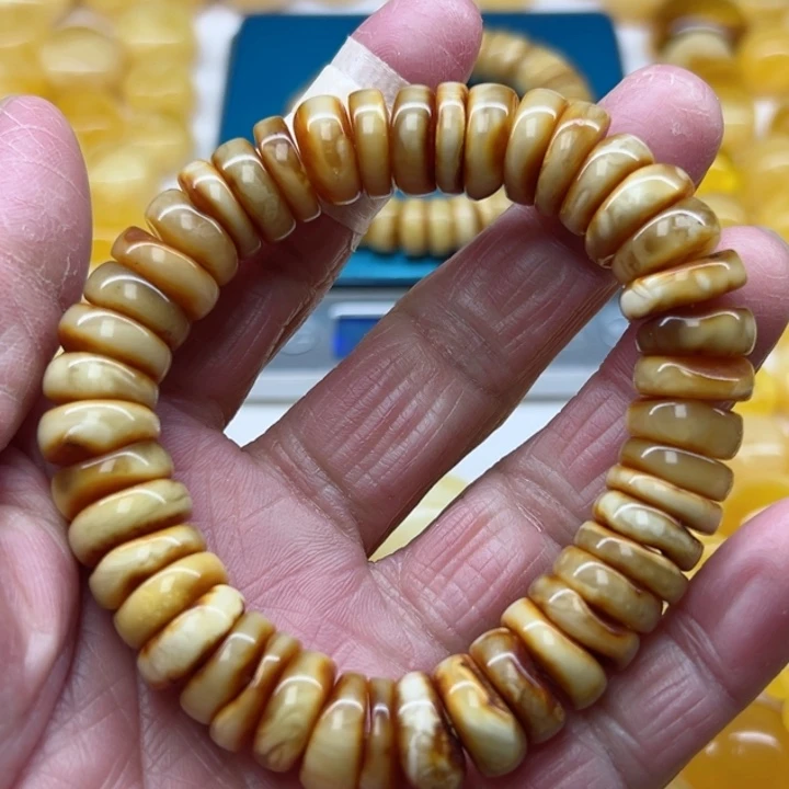 琥珀（矿物珀）手串未镶嵌