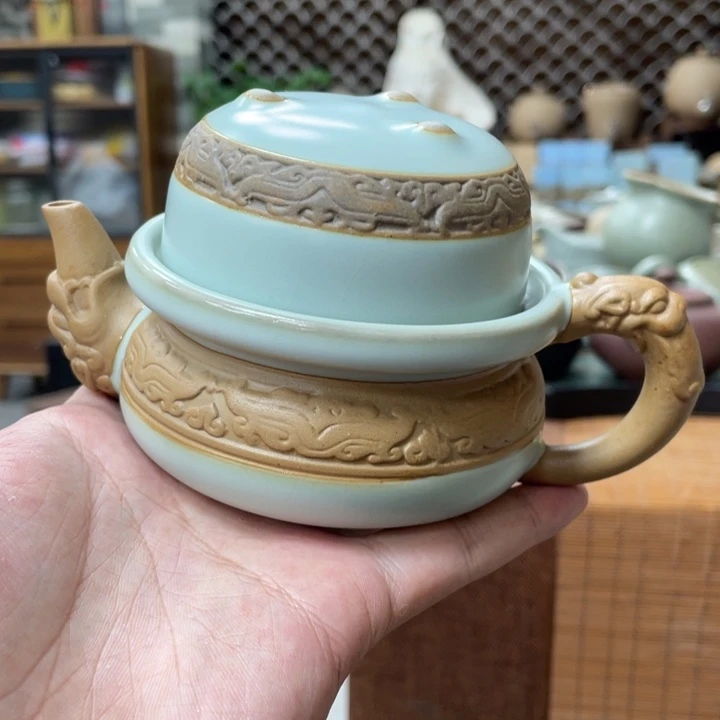 壶老段烧陶瓷茶器