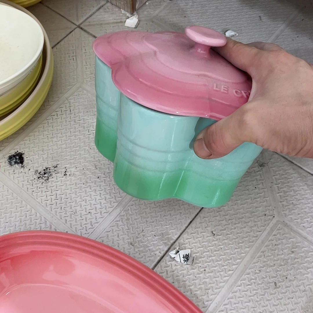 瓷片刺****糕微瑕陶瓷餐具家用