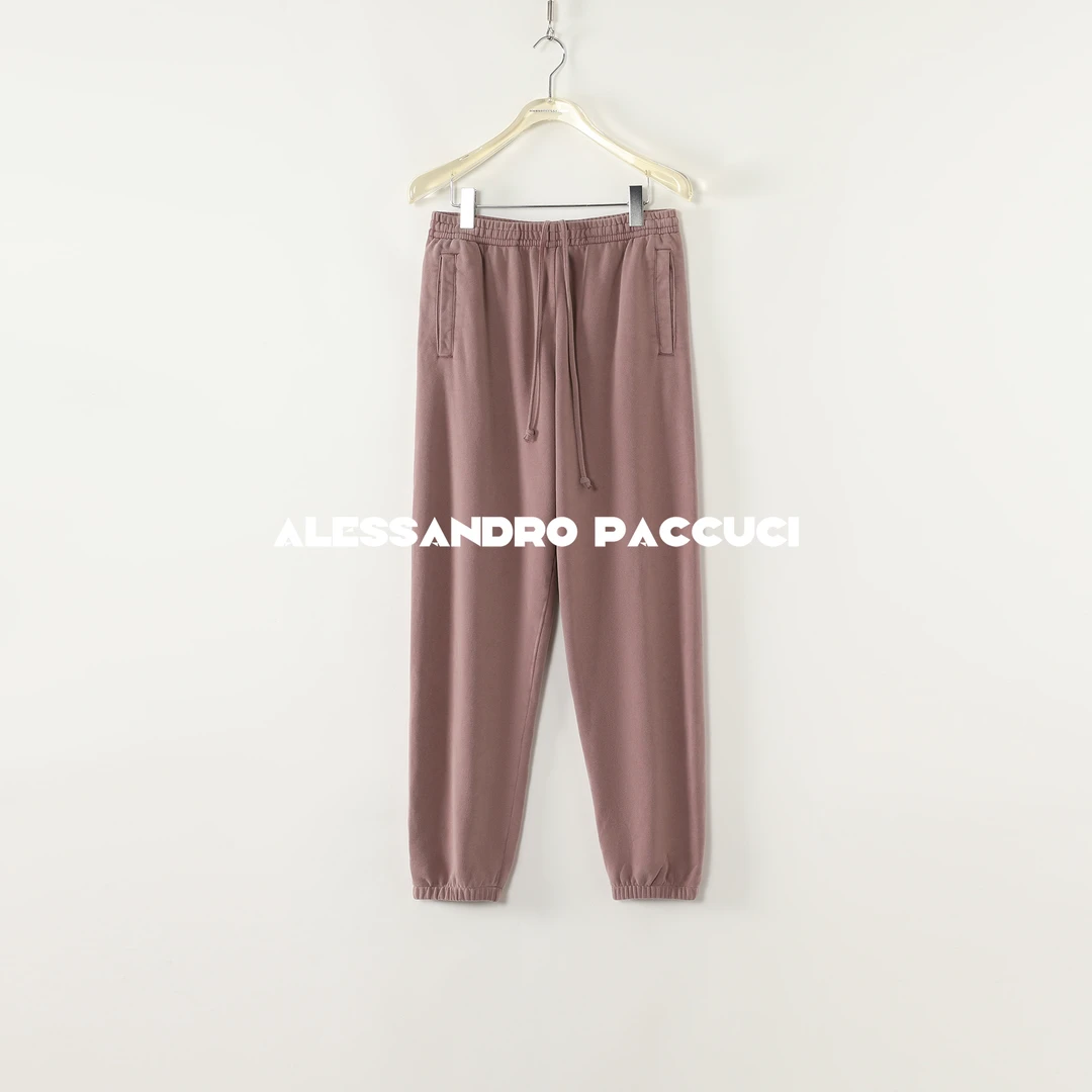 AP洛哥53187KC纯棉毛圈布松紧腰束脚复古时尚休闲运动裤显瘦长裤