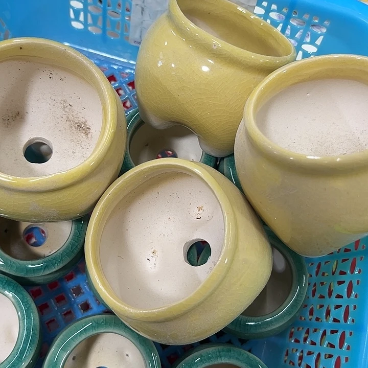 微瑕陶瓷花盆满9.9发