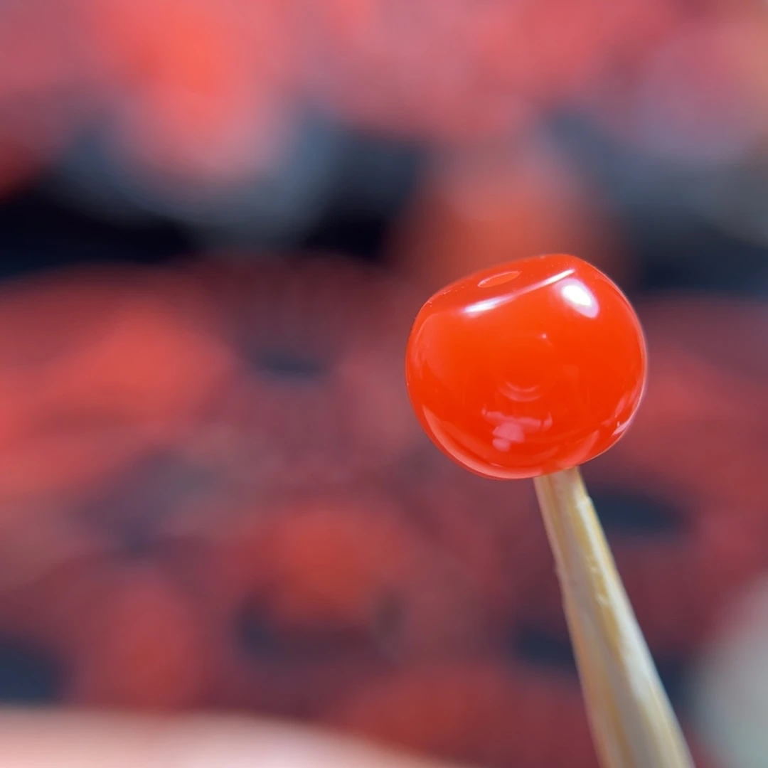 未镶嵌，南红玛瑙哈*乐