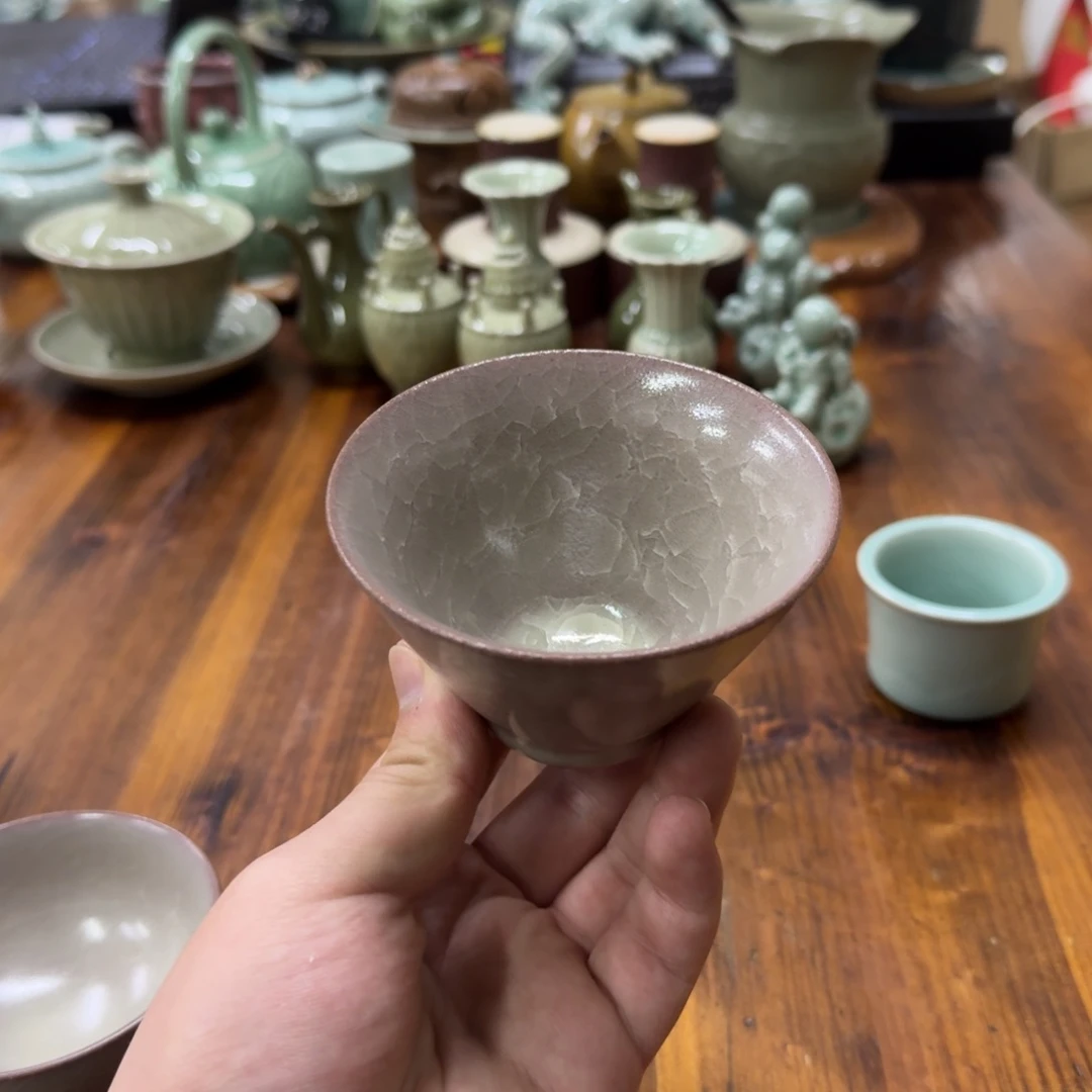 小仲龙泉青瓷微瑕6816