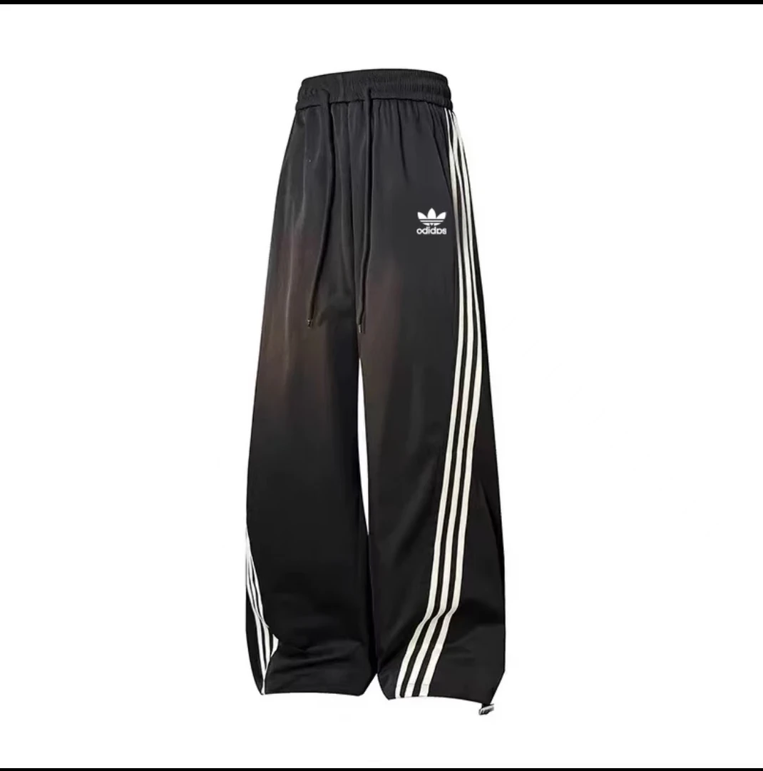 （奥莱撤柜）男女情侣同穿扭扭裤冰丝速干休闲长裤夏季薄款23735