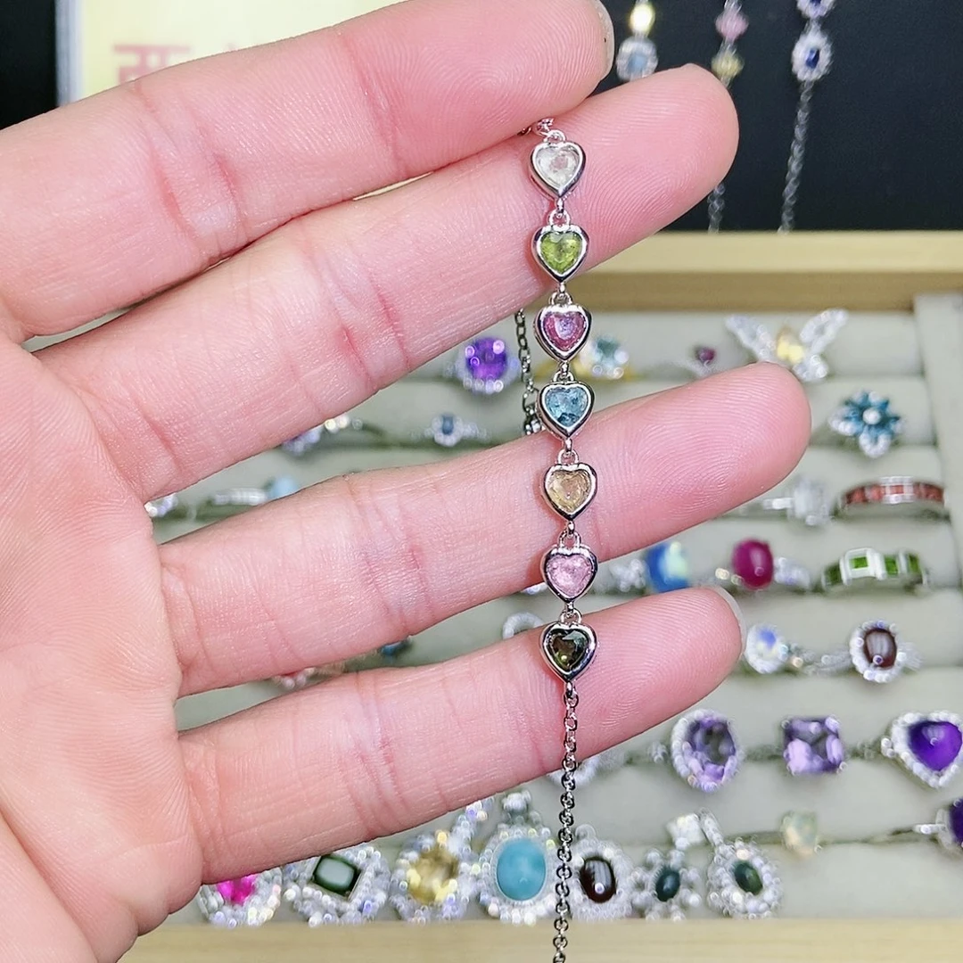 【闪购商品】未镶嵌手链碧玺