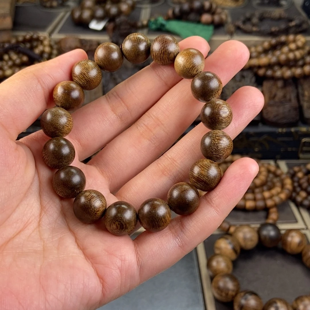 手串沉香教*越南芽庄白