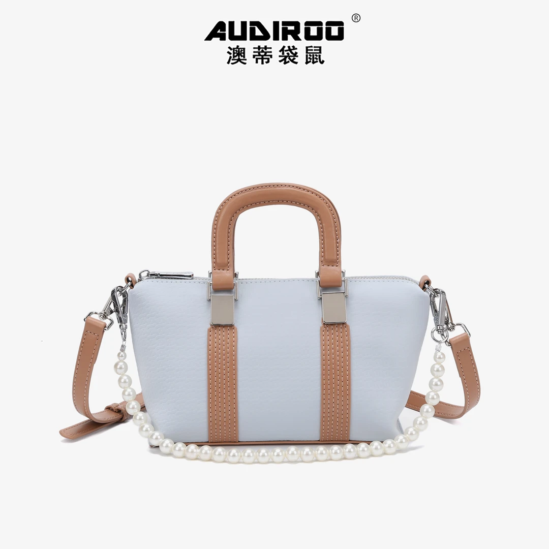 2025新款珠光亮皮优雅精致手提包8002171-1