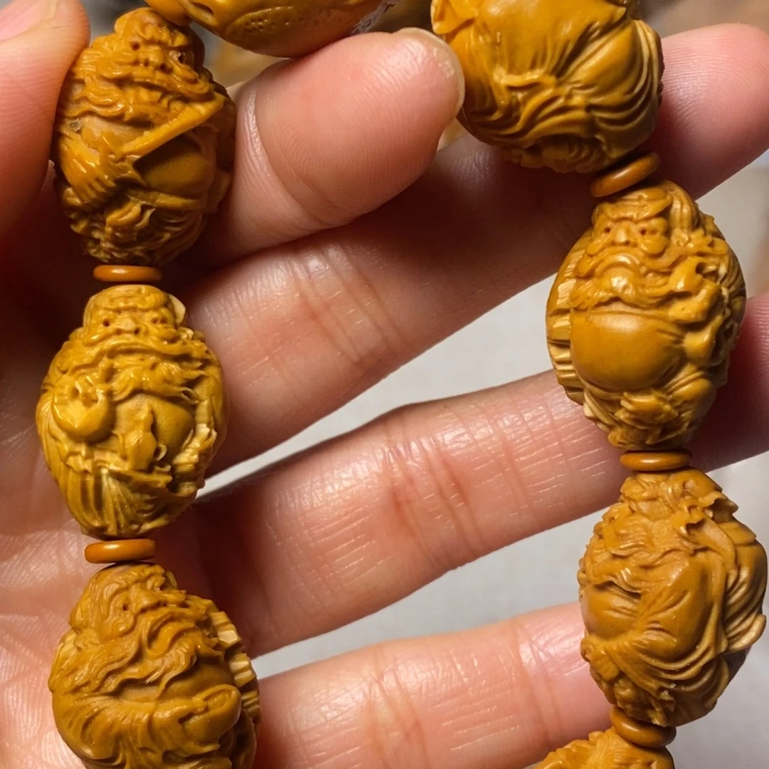 橄榄核手串/手链小钟馗戏鬼