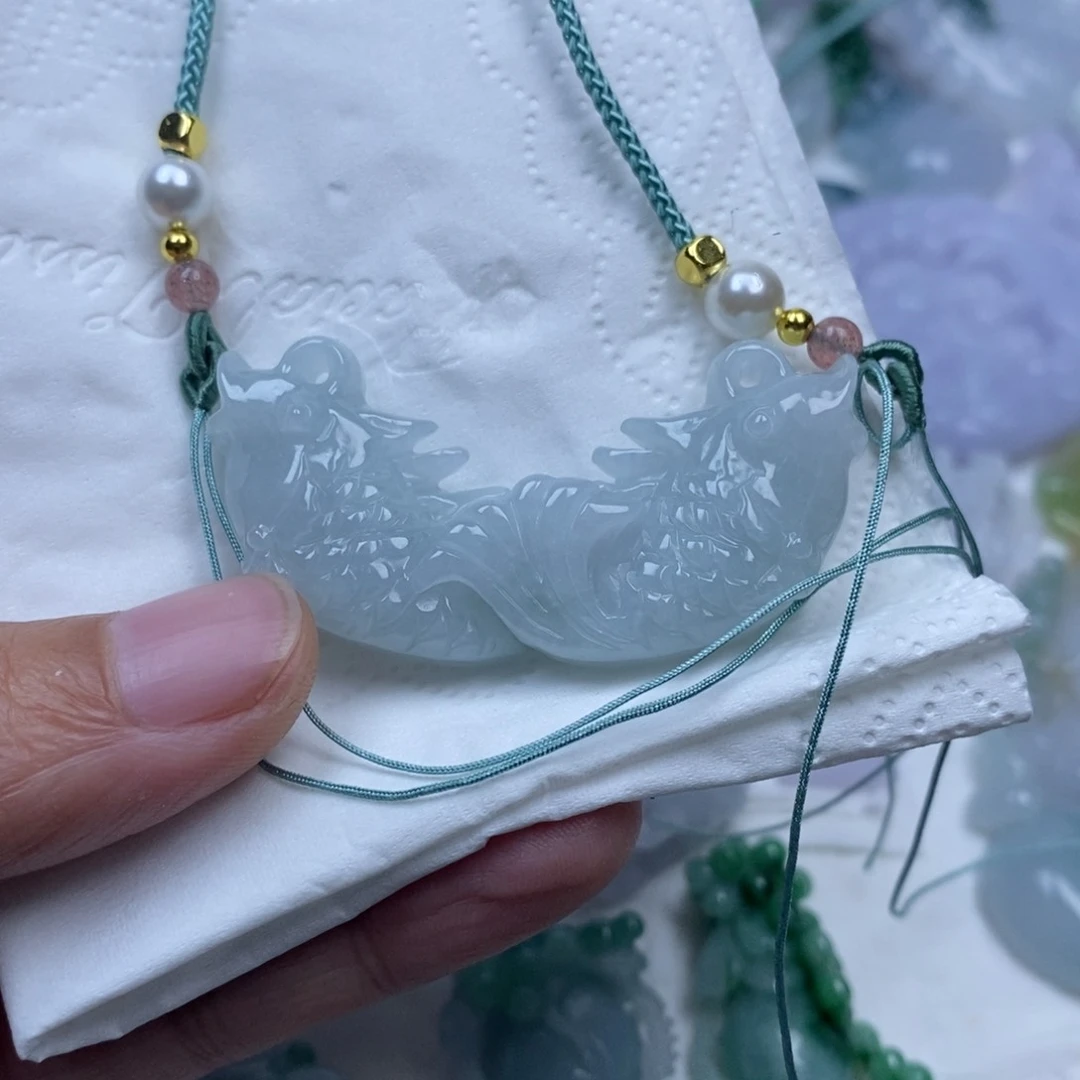颈饰未镶嵌翡翠翡翠