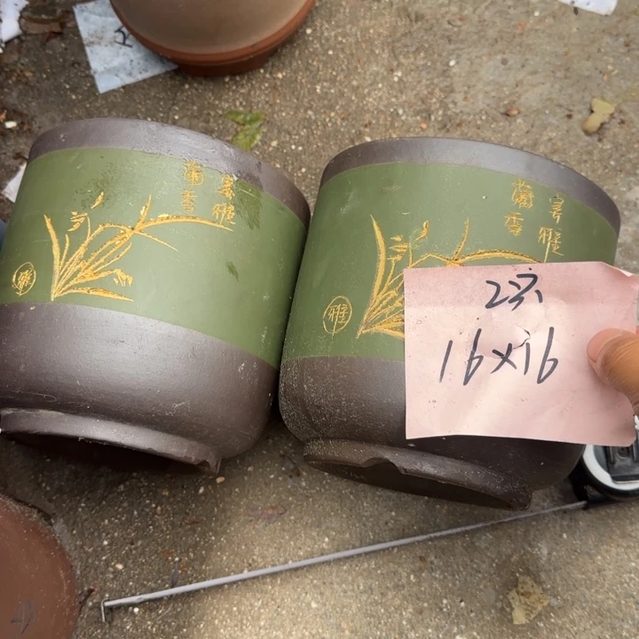 紫砂花盆特价秒杀