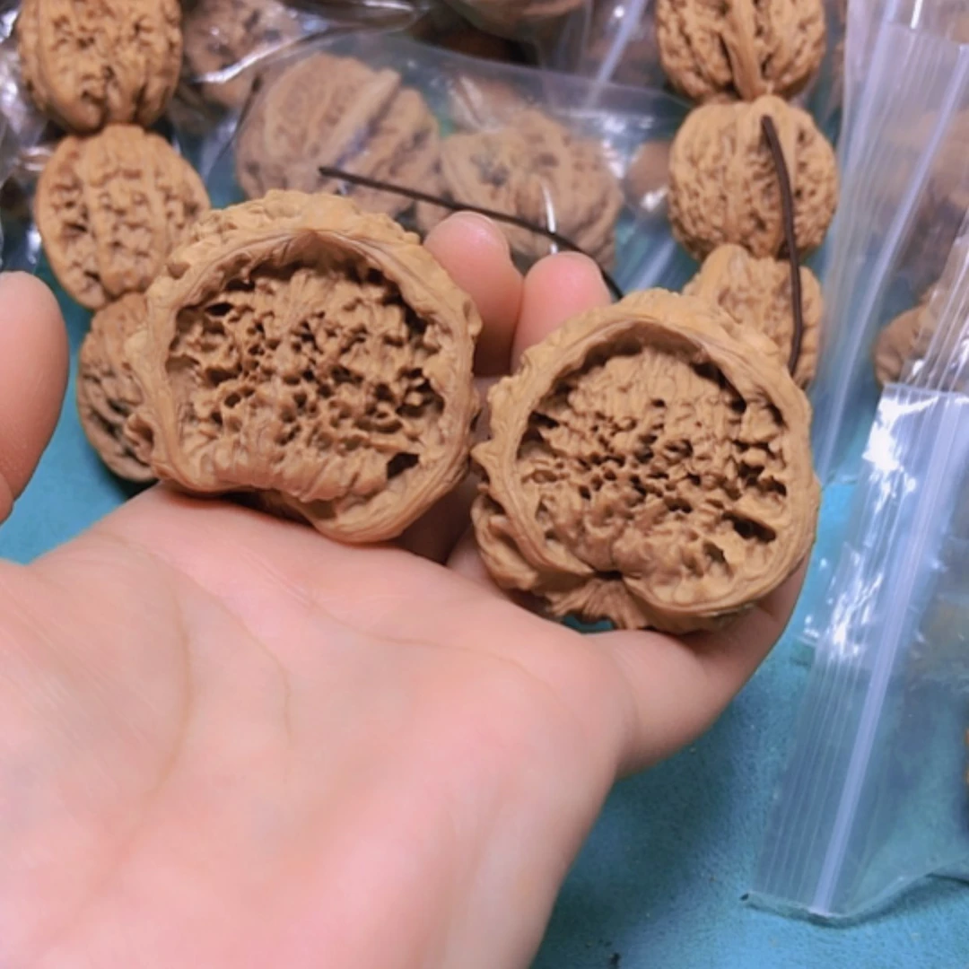 【闪购商品】把件核桃42蛇头修尖