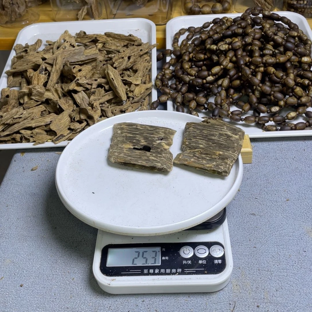 沉香碎屑沉香壳子25克