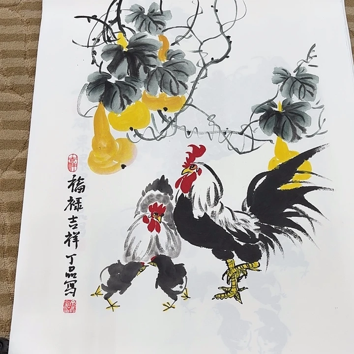 国画花鸟等动物为主料70.45