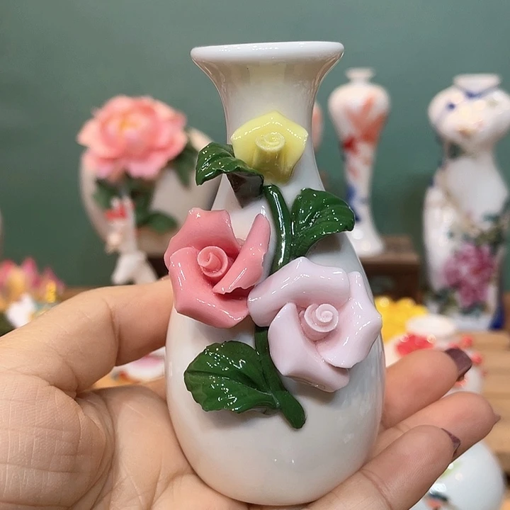 摆件手工陶瓷精致摆件