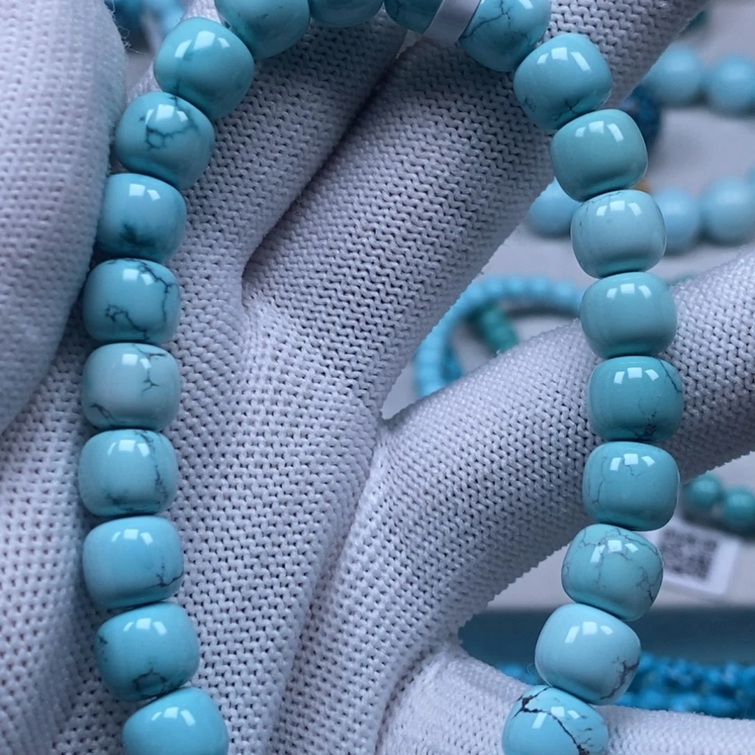 绿松石未镶嵌原矿纯干料绿松石