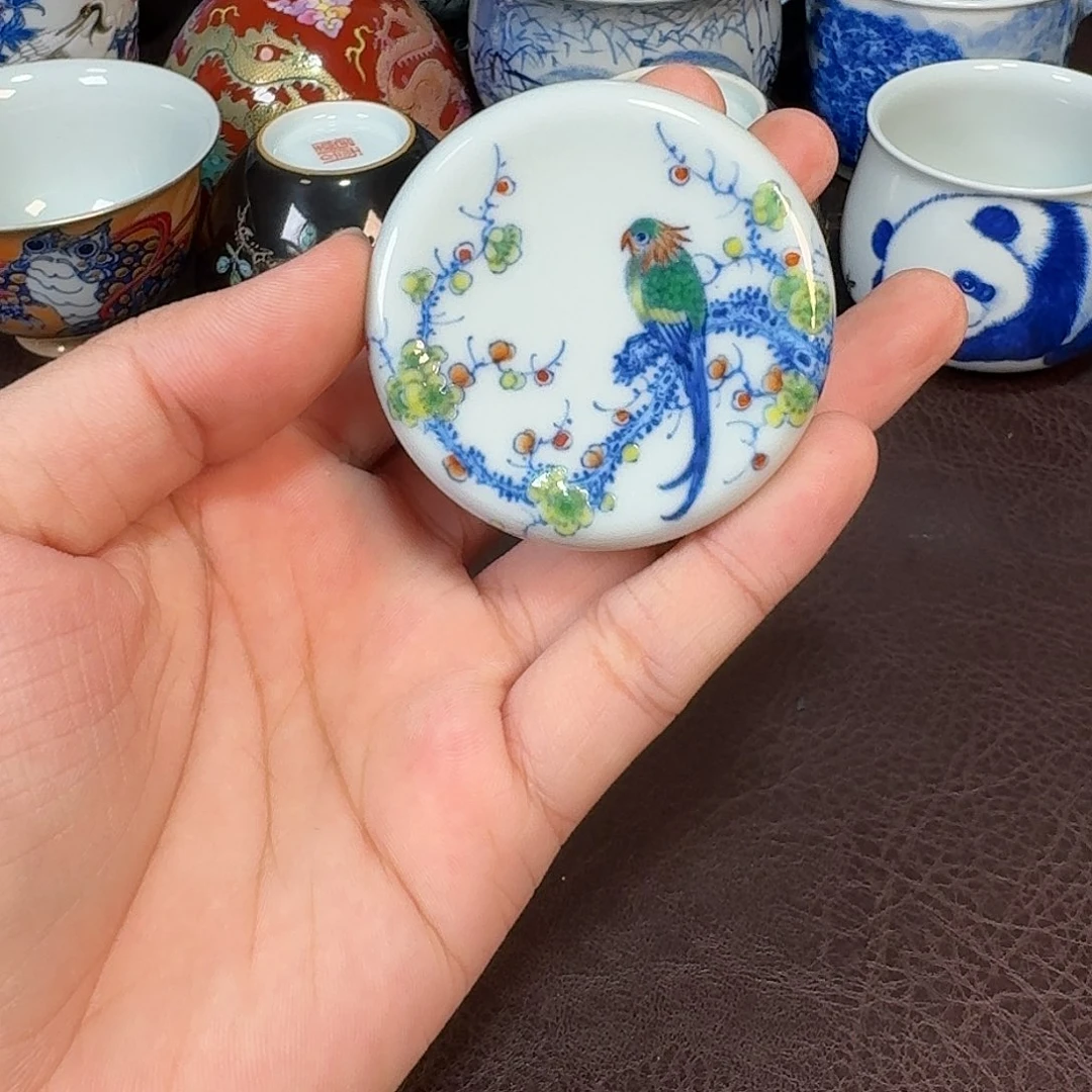 胖***儿现代景德镇陶瓷杯