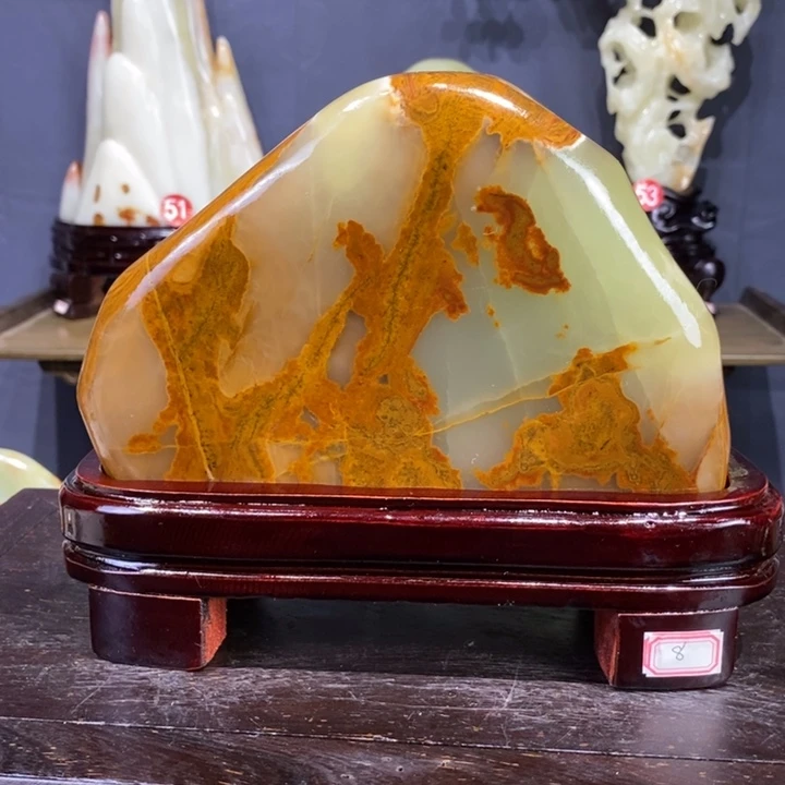 石材精品古青石摆件