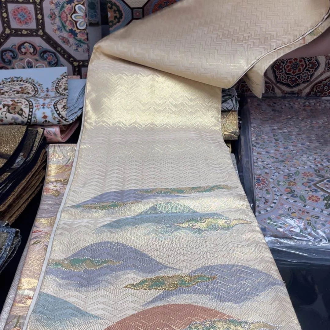 刺绣唐锦西阵织正绢面料