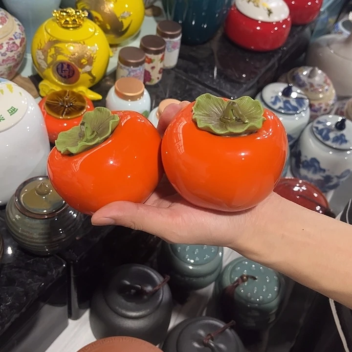 罐高档陶瓷茶叶罐储物罐密封罐！