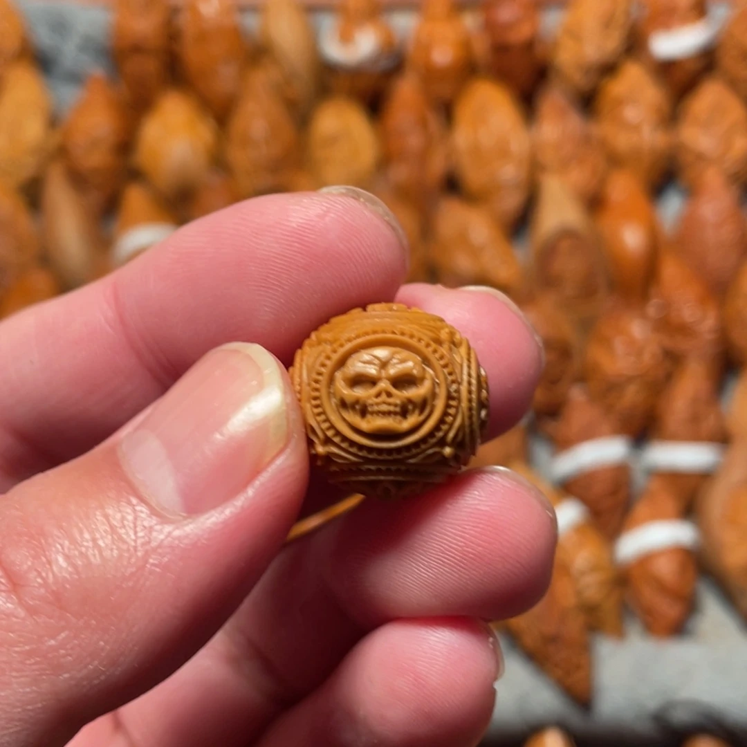 橄榄核手串/手链六芒星顶珠