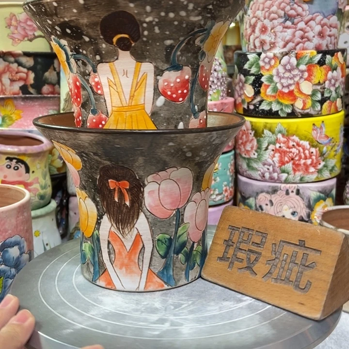 景德镇艺术手绘作品