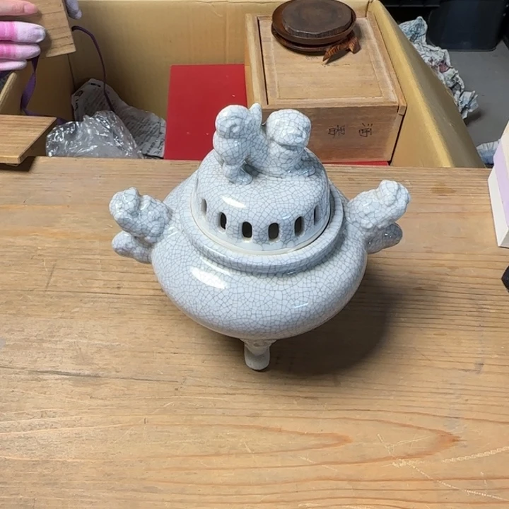 瓷片茶道具工艺品