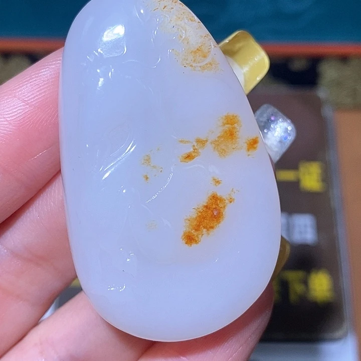 国***头颈饰未镶嵌和田玉