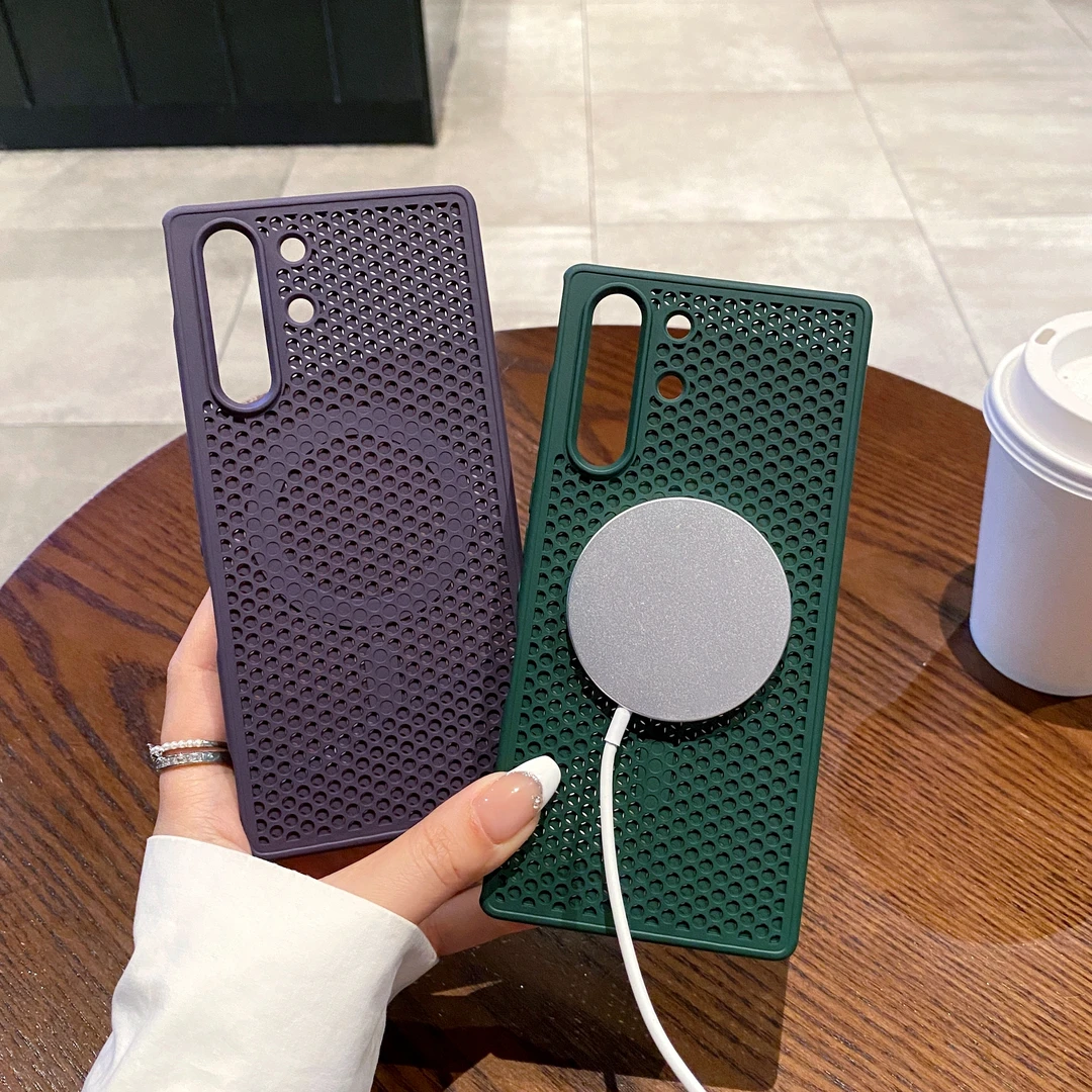 适用红魔10Pro手机壳Magsafe大孔磁吸散热红魔10Pro+防摔全包