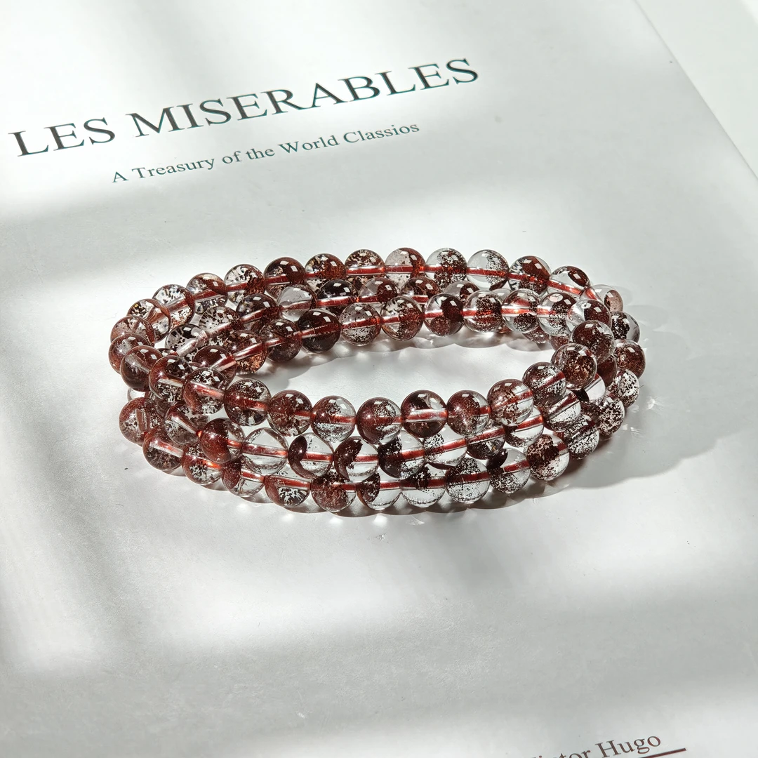 红幽灵多圈手串6mm+   多样性发一  简约