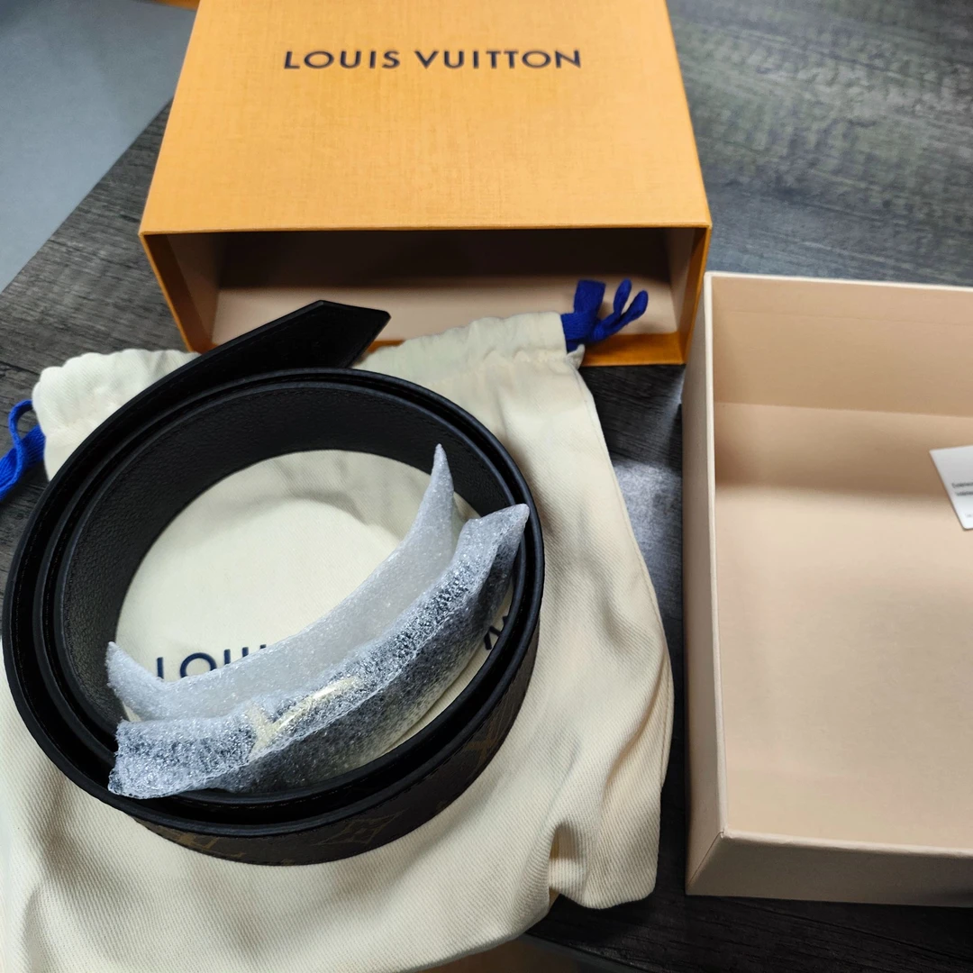 95新 LouisVuitton/路易威登 麦殿/老花皮带24年/241008VLQ1E01