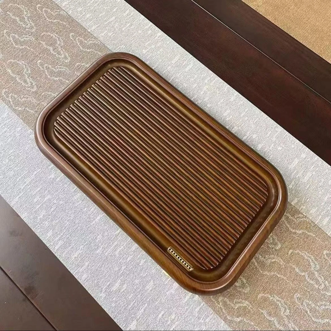 楠竹茶盘茶台家用2025办公室用茶托盘茶具干泡台工厂高端茶台