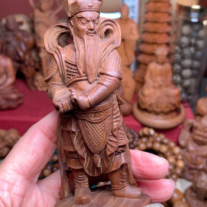 檀香木其他老山檀手把件奶香