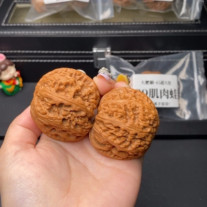 把件文玩核桃汪*波粗筋46全品