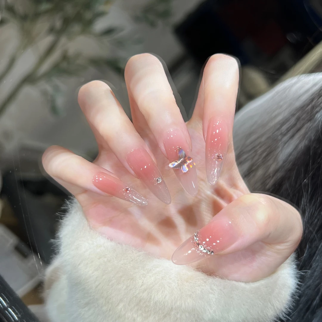 本宫指义【A82/施华】穿戴甲 底色：素蔻腮红