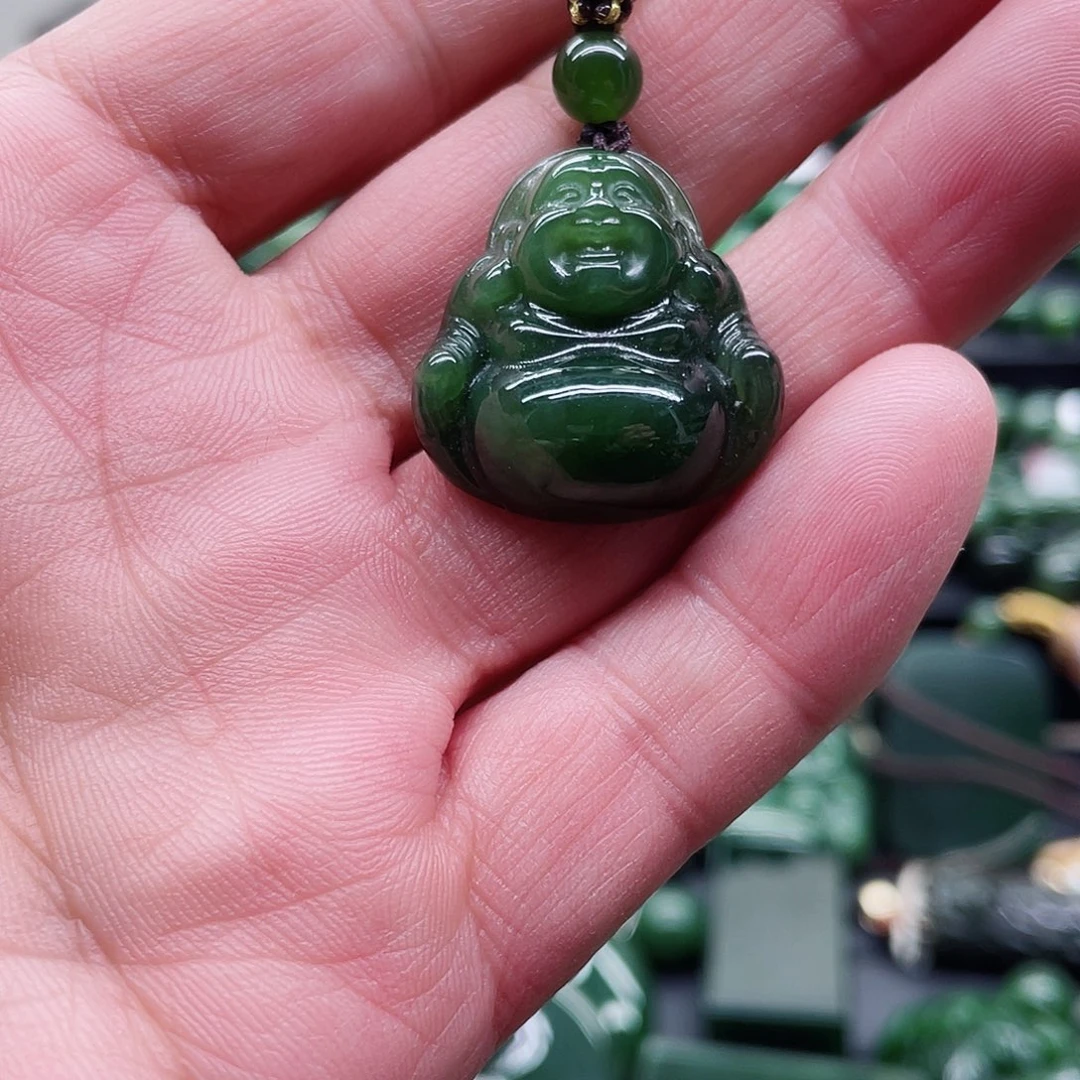 和田玉（碧玉）未镶嵌颈饰