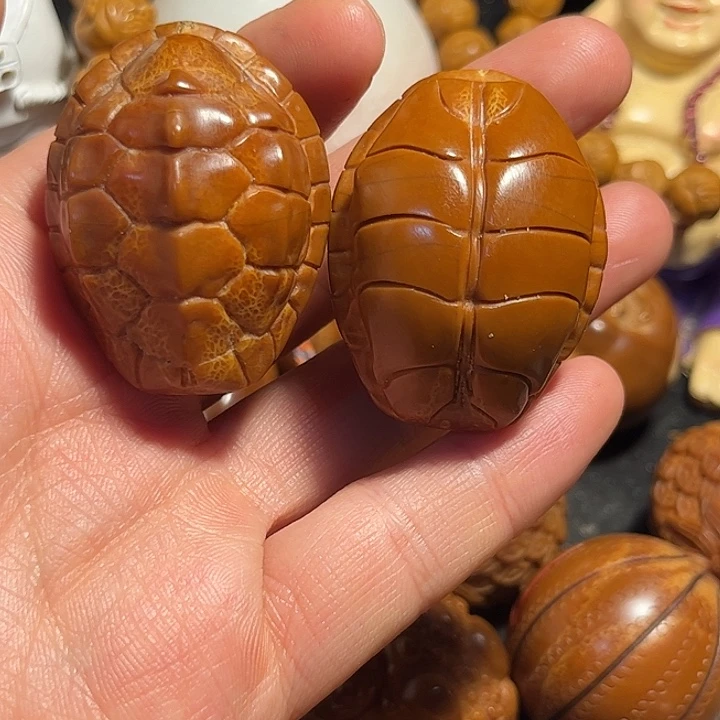 橄榄核手串/手链大榄龟背