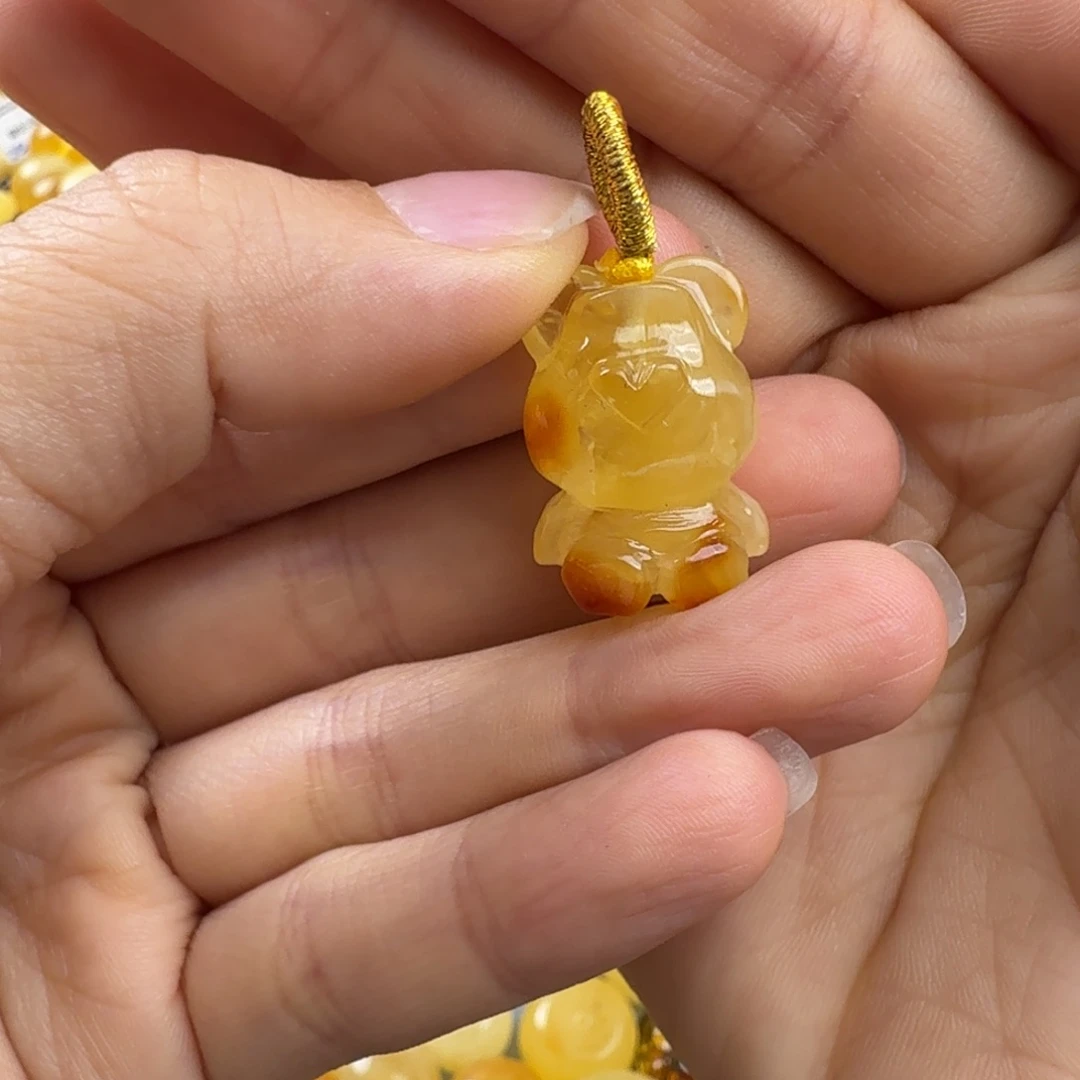 琥珀未镶嵌珠宝奇石