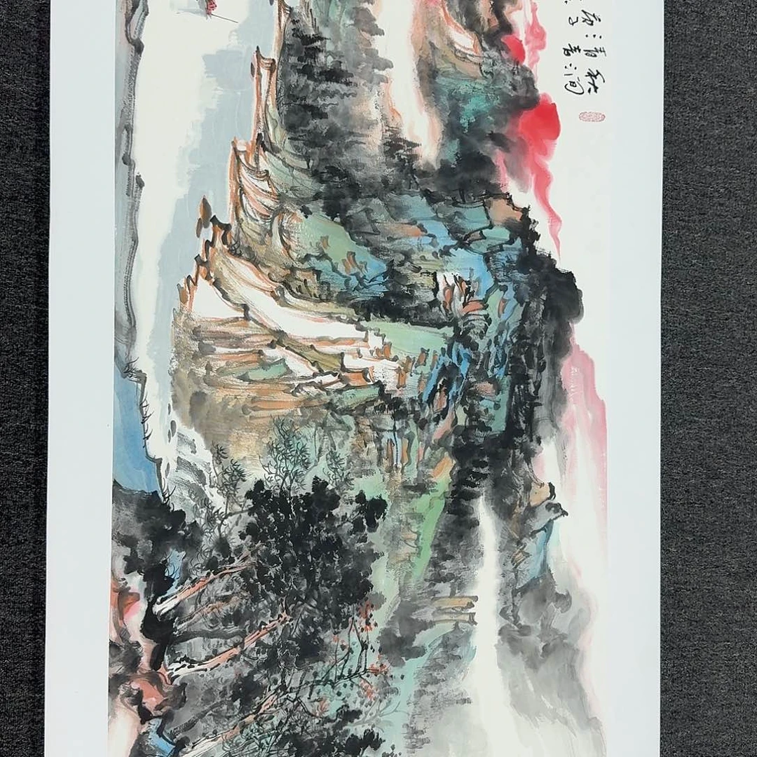 国画多次参加国内外重大国际