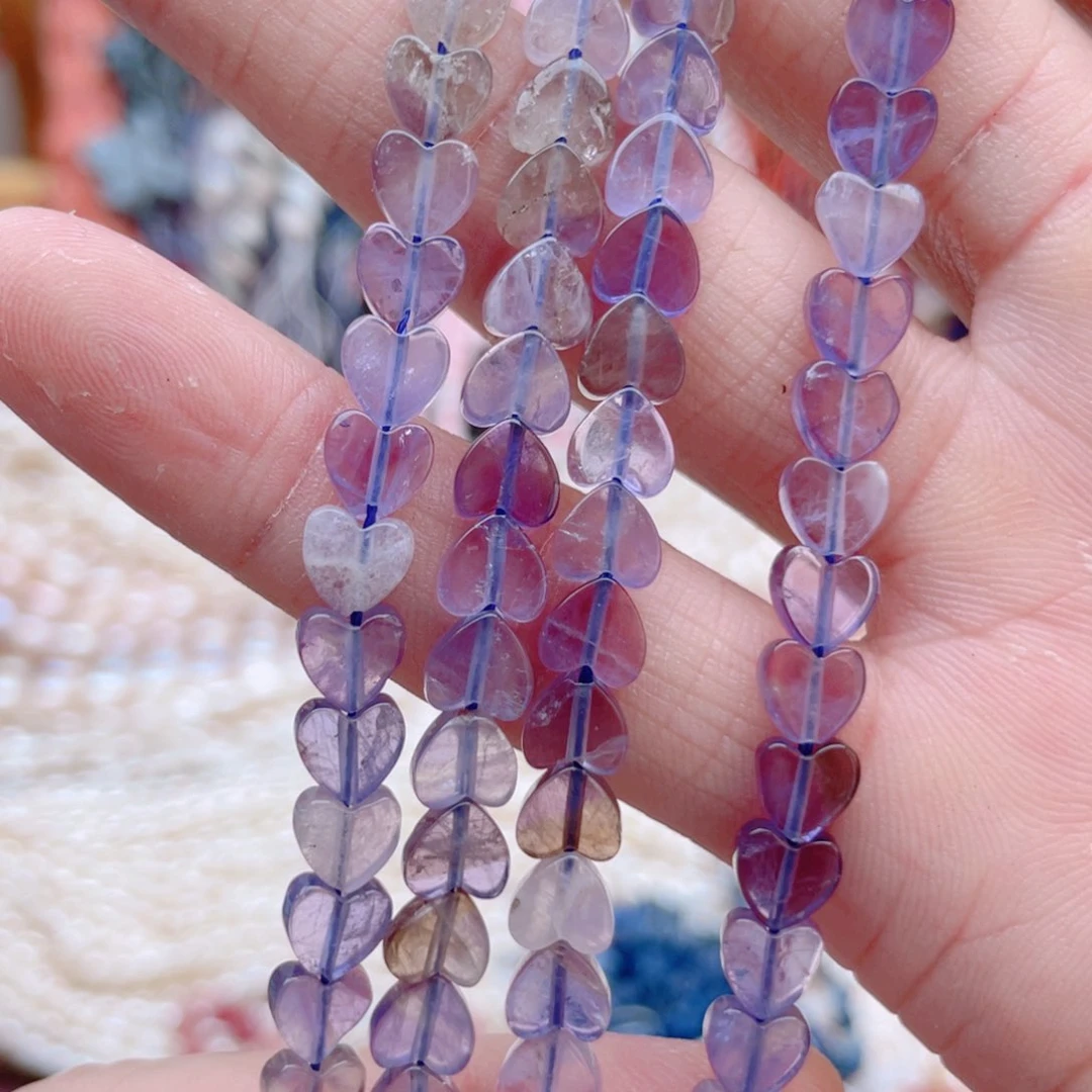 玛瑙/玉髓其他合金紫水晶1条爱心卡6