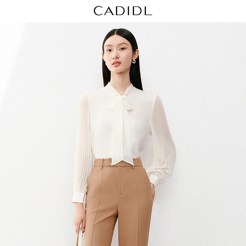 【众心专享价】【CADIDL】设计师优雅小众时尚轻奢长袖CE00932N1